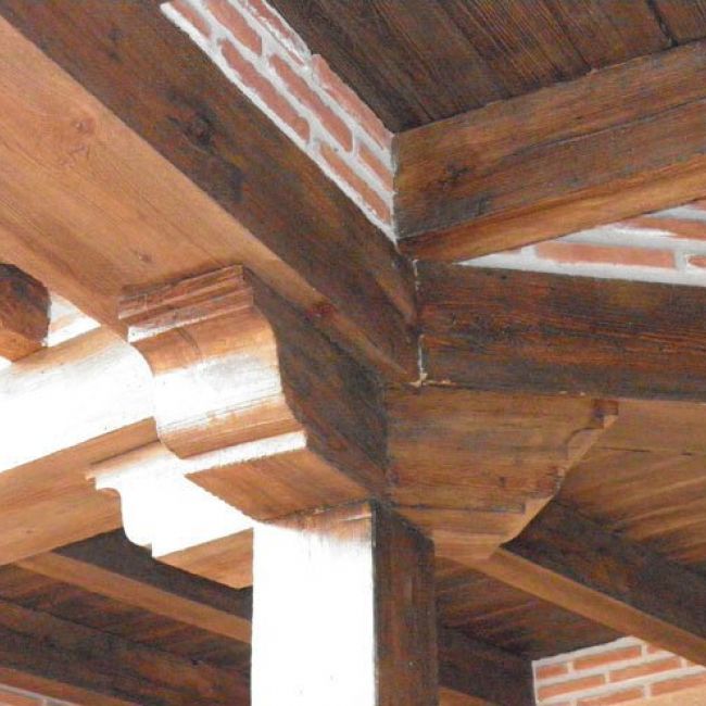 Porches de imitación madera